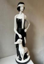 Beeld, Art- deco stijl - 65 cm - Keramiek, Antiek en Kunst