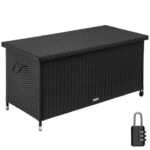 Wicker opbergbox Kiruna met kunststof gaas, 120x55x61,5cm, 2, Tuin en Terras, Overige Tuin en Terras, Verzenden