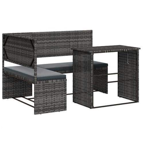 L-vormige Rattan Tuinbank | OP = OP | Lounge Deal!, Tuin en Terras, Tuinbanken, Nieuw, Rotan, Ophalen of Verzenden