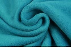 Fleece stof - Petrol - Per 10 meter, Hobby en Vrije tijd, Stoffen en Lappen, 120 cm of meer, 200 cm of meer, Blauw, Nieuw, Polyester