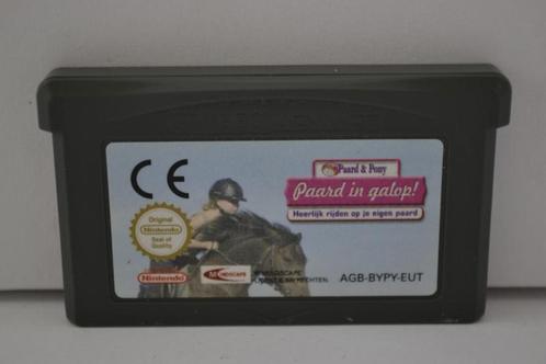 Paard & Pony - Paard in Galop (GBA EUT), Spelcomputers en Games, Games | Nintendo Game Boy, Zo goed als nieuw, Verzenden