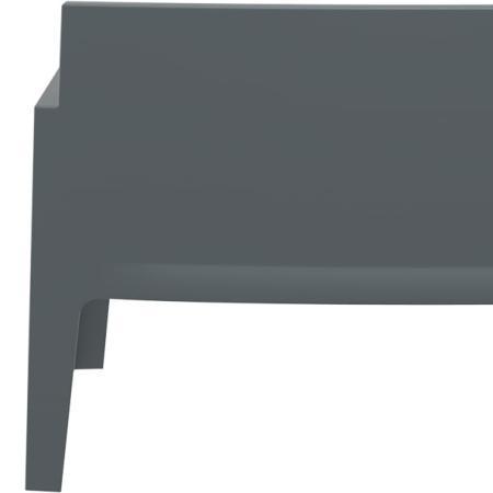 (MDK-107193) Siesta Box Sofa antracietgrijs, Huis en Inrichting, Stoelen, Nieuw, Ophalen of Verzenden