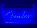 Fender neon bord lamp LED  verlichting reclame lichtbak *BLA, Verzenden, Nieuw