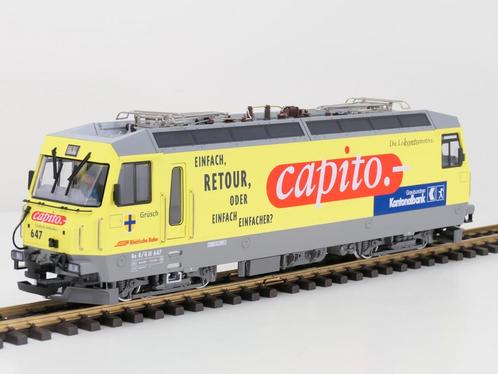 LGB 25420 Capito RHB elok 647, Digitaal (E-locomotieven), Hobby en Vrije tijd, Modeltreinen | Overige schalen, Overige typen, Nieuw