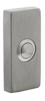 Intersteel beldrukker rechthoekig verdekt 65x30x10mm rvs, Verzenden, Nieuw