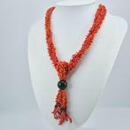 Bloedkoraal - Zilver - Halsketting - CORALLO MEDITERRANEO