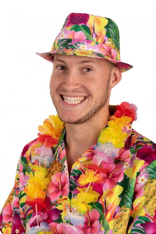 Zomer Tropical Hoedje Pink, Kleding | Dames, Carnavalskleding en Feestkleding, Verzenden