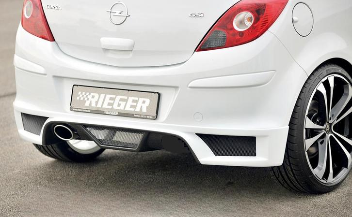 Rieger achteraanzetstuk | Corsa D: 07.06-12.10 (tot Facelift, Auto-onderdelen, Carrosserie en Plaatwerk, Nieuw, Opel, Verzenden