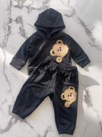 Baby jongens jogging set 2 delig met een leuk beertje, Verzenden, Nieuw, Overige maten