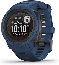 Garmin Instinct Solar 45 mm blauw met een blauwe siliconen, Telecommunicatie, Mobiele telefoons | Toebehoren en Onderdelen, Gebruikt