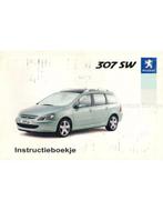 2004 PEUGEOT 307 SW INSTRUCTIEBOEKJE NEDERLANDS, Auto diversen, Handleidingen en Instructieboekjes