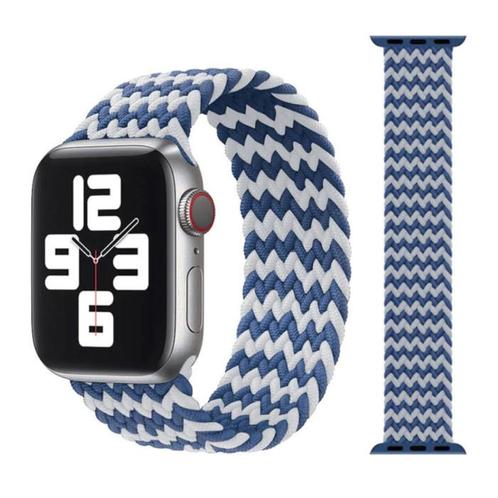 Gevlochten Nylon Bandje voor iWatch 38mm / 40mm  (Medium) -, Sieraden, Tassen en Uiterlijk, Smartwatches, Nieuw, Verzenden