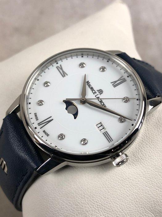 Maurice Lacroix - Eliros Moonphase Diamonds -, Sieraden, Tassen en Uiterlijk, Horloges | Heren