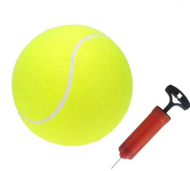Oversized Opblaasbare Tennisbal 24 cm – Hondenspeelgoed met, Dieren en Toebehoren, Hondenspeelgoed, Nieuw, Verzenden