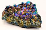 Prachtige XL Titanium Aura Crystal Cluster-geode, onderdeel