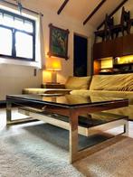 Belgo Chrom - Salontafel - G tafel - Glas, Metaal