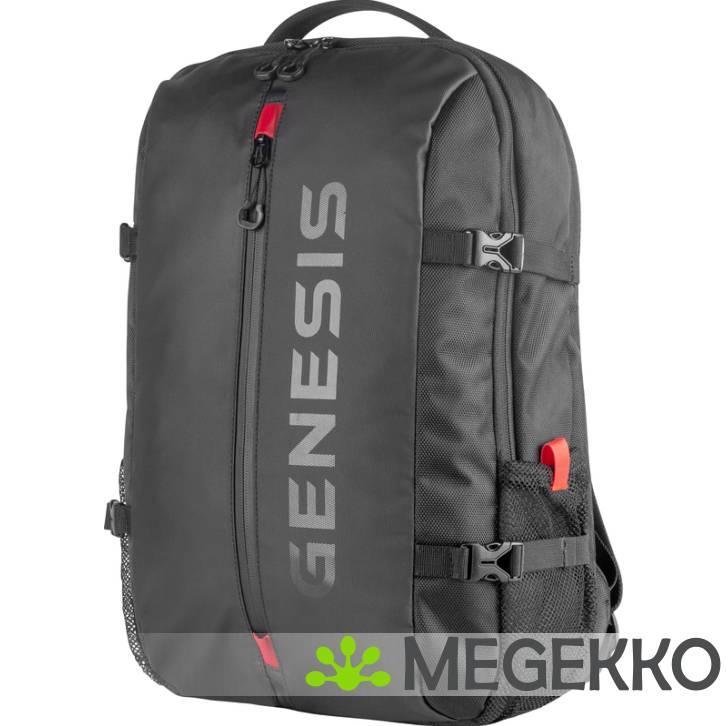 GENESIS NBG-1947 Pallad 410 rugzak in Zwart, Computers en Software, Laptoptassen, Nieuw, Verzenden