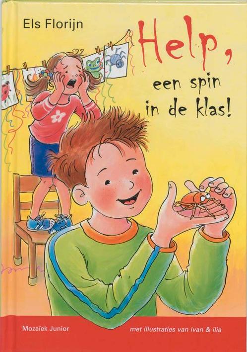 Help, Een Spin In De Klas! 9789023991939 E. Florijn, Boeken, Kinderboeken | Jeugd | onder 10 jaar, Gelezen, Verzenden