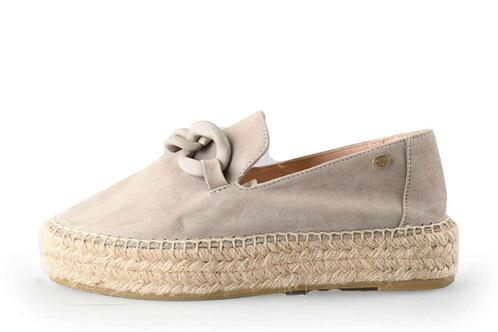 Fred de La Bretoniere Instappers in maat 36 Beige | 10%, Kleding | Dames, Schoenen, Beige, Zo goed als nieuw, Instappers, Verzenden