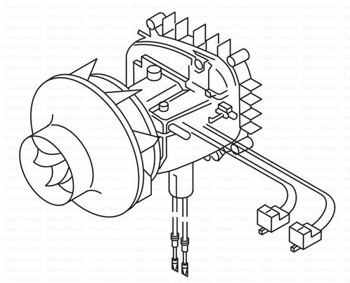 Webasto ventilatormotor AT2000 S 12V, Auto-onderdelen, Airco en Verwarming, Ophalen of Verzenden