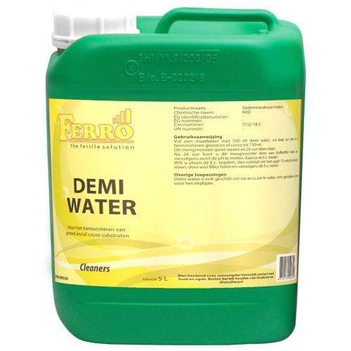 FERRO DEMI WATER 5 LITER (FERRO CLEANERS) (PLANT & ZORG), Tuin en Terras, Plantenvoeding, Nieuw, Ophalen of Verzenden