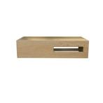 Planchet BWS Oak Fonteinplank 40x21x10 cm Rechts Eikenhout, Ophalen of Verzenden, Nieuw, Bad