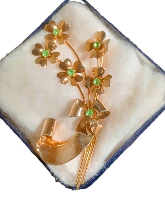 Zonder minimumprijs - Coro - Broche - mazzo di fiori Zilver, Sieraden, Tassen en Uiterlijk, Antieke sieraden