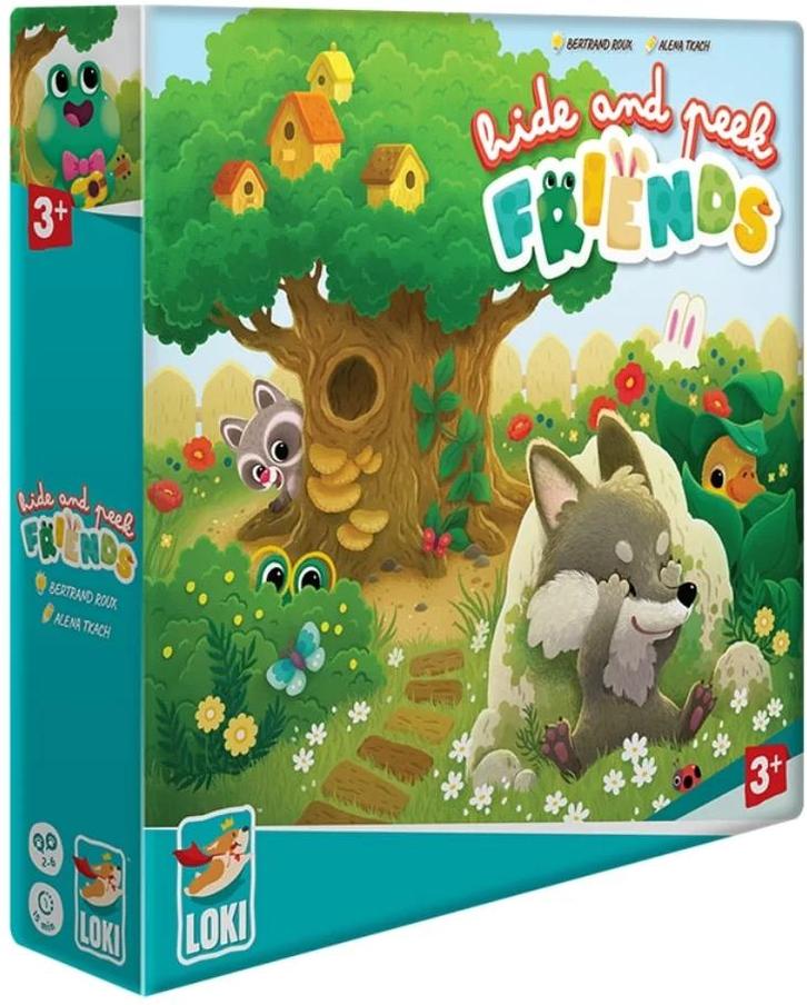 Hide and Peek - Friends | Loki - Kinderspellen, Hobby en Vrije tijd, Gezelschapsspellen | Bordspellen, Nieuw, Verzenden