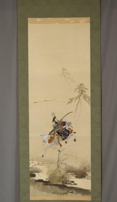 Brave Struggle of Tomoe Gozen - With signature Chokusai ,, Antiek en Kunst, Antiek | Overige Antiek