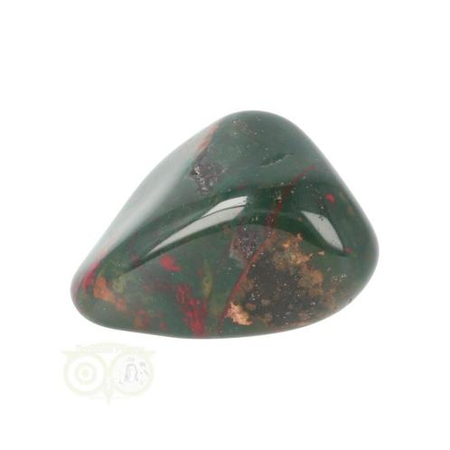 Heliotroop Trommelsteen Nr 40 - 24 gram, Sieraden, Tassen en Uiterlijk, Edelstenen, Nieuw, Verzenden