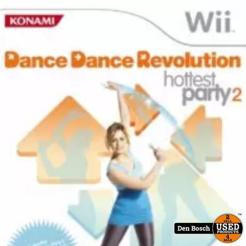 Dance Dance Revolution Hottest Party 2 - Wii Game, Spelcomputers en Games, Games | Nintendo Wii U, Ophalen of Verzenden