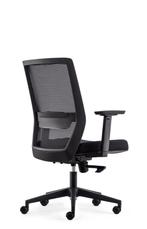 Office chair delivery within 1 day, Nieuw, Ergonomisch, Bureaustoel, Zwart