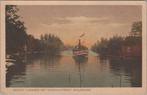 WOUBRUGGE - Gezicht Zuideinde met Rondvaartboot, Verzenden, Gelopen