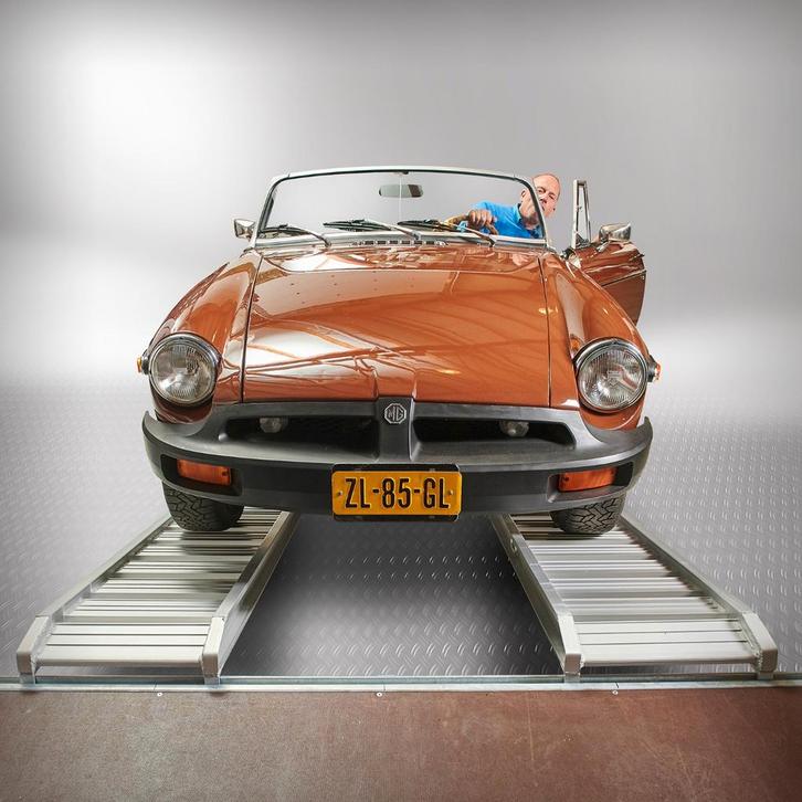 Datona Aluminium oprijplaten auto - 300 cm (2 stuks) -, Auto diversen, Autogereedschap, Nieuw, Ophalen of Verzenden