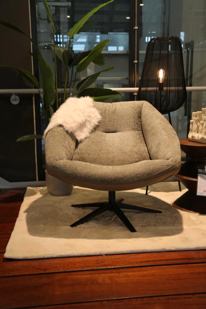 Rondo Draaifauteuil - IN.HOUSE, Huis en Inrichting, Fauteuils, 75 tot 100 cm, Nieuw, 50 tot 75 cm, Ophalen of Verzenden