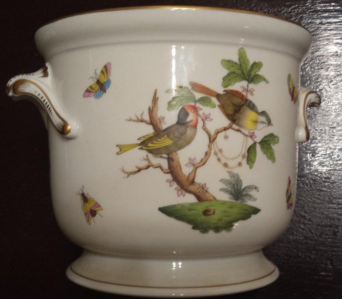 Herendi - Bloempot (2) - Ontwerp Rotschild - Porselein, Antiek en Kunst, Antiek | Glas en Kristal