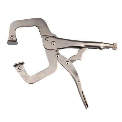 Benson Griptang C-Klem - Antiroest Chroom - Verstelbare K..., Doe-het-zelf en Verbouw, Gereedschap | Handgereedschap, Nieuw, Ophalen of Verzenden