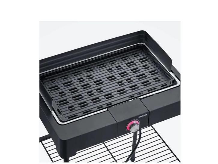 Severin PG8568 - Elektrische barbecue op poten - 2200W met, Huis en Inrichting, Overige Huis en Inrichting, Nieuw, Verzenden