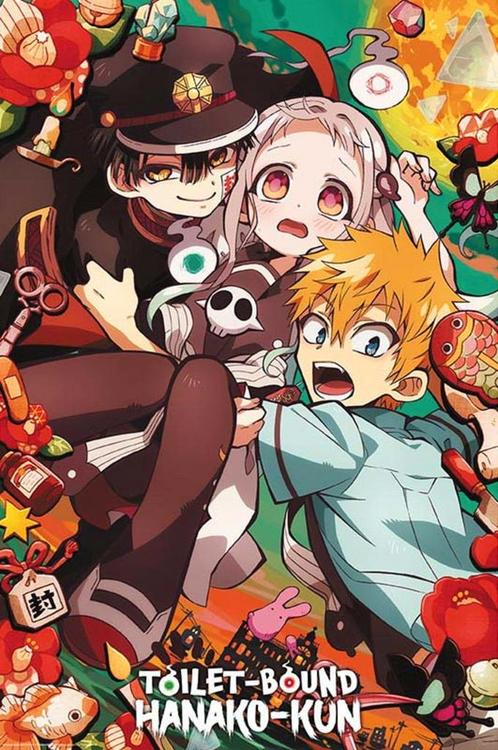Poster Toilet-Bound Hanako-Kun Kamome Academy 61x91,5cm, Verzamelen, Posters, Nieuw, A1 t/m A3, Verzenden