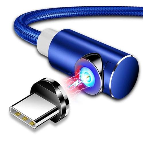 USB 2.0 - Micro-USB Magnetische Oplaadkabel 1 Meter, Telecommunicatie, Mobiele telefoons | Telefoon-opladers, Nieuw, Verzenden