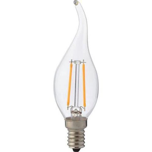 LED Lamp - Kaarslamp - Filament Flame - E14 - 4W - 2700K, Huis en Inrichting, Lampen | Losse lampen, Led-lamp, Nieuw, E14 (klein)