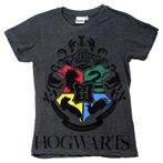Harry Potter Hogwarts Kids T-Shirt Donkergrijs - Officiële, Verzenden, Nieuw