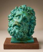 sculptuur, Testa di Laoconte - 19 cm - Marmer, Hars