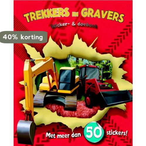 Trekkers en gravers Sticker doe-boek 9789020693096, Boeken, Kinderboeken | Baby's en Peuters, Gelezen, Verzenden