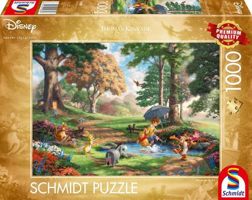 Schmidt , Thomas Kinkade: Disney Winnie the Pooh Puzzle - 10, Hobby en Vrije tijd, Denksport en Puzzels, Nieuw, Verzenden