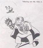 Spotprent over Nazi-jacht op de humor (lijst optie, Lithos), Verzenden