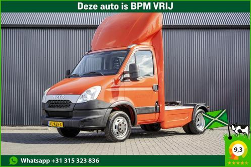 Iveco Daily 40C17 | Be-Trekker | Airco | 6.235 KG, Auto's, Bestelauto's, Lease, Handgeschakeld, Rood, Iveco, Grijs, Stof, Diesel