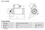 Startmotor / Starter VOLKSWAGEN TRANSPORTER T4 (2.5 TDI), Auto-onderdelen, Ophalen of Verzenden, Nieuw
