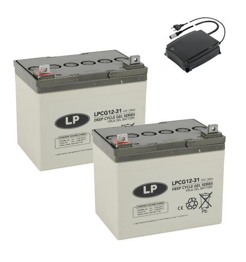 Landport (LP) 2x LPCG12-31 accus 12 volt 31 ah + c-Go, Auto-onderdelen, Accu's en Toebehoren, Nieuw, Ophalen of Verzenden