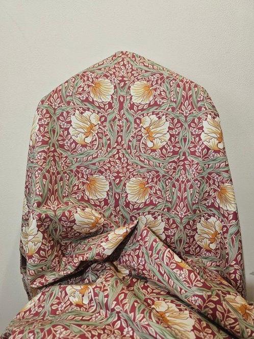 Weefsel William Morris Pimpernel Art Nouveau Bloemmotief, Antiek en Kunst, Kunst | Designobjecten